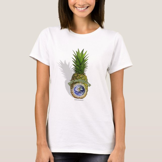 Ananas sind unser Freund T-Shirt (Vorderseite)