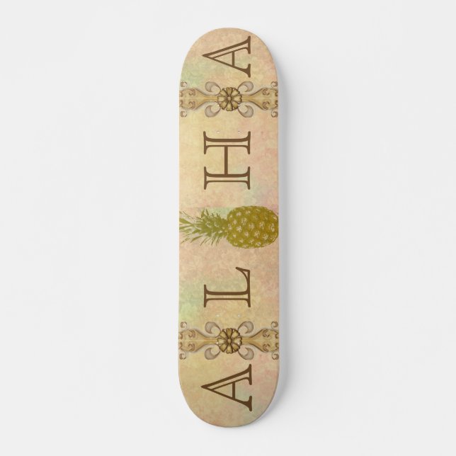 Ananas-Skateboard Skateboard (Vorne)