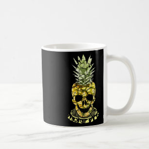 Ananas Skull Aloha Strände Hawaiian Goth Skater Kaffeetasse