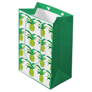 Ananas Sommer Tropischer Ananas Mittlere Geschenktüte