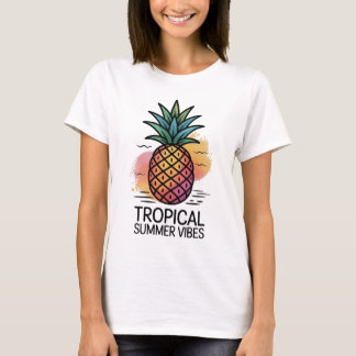 🍍 Ananas Sommer Vibes T-Shirt | Tropisches T-Shir
