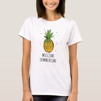 Ananas-Sommerhalle T-Shirt