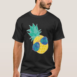 Ananas Sonnenbrille Aloha Beaches Hipster Hawaii T-Shirt