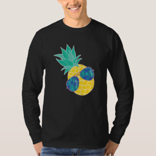 Ananas Sonnenbrille Aloha Beaches Hipster Hawaii T-Shirt