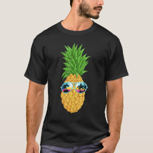 Ananas-Sonnenbrille Aloha Strände Hawaii Hawaii T-Shirt