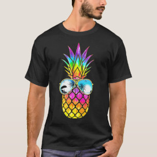 Ananas-Sonnenbrille Aloha Strände Hawaii Hawaii T-Shirt