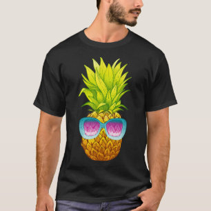 Ananas Sonnenbrille Beach Funny Summer T-Shirt