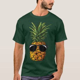 Ananas Sonnenbrille T-Shirt Aloha Strände Hawaiia
