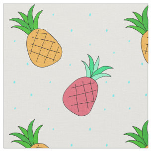 Ananas-Spaß-Gewebe Stoff