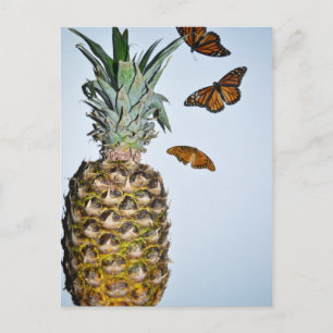 Ananas Spaß Postkarte