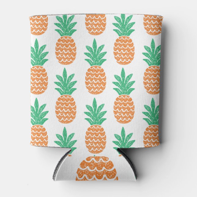 Ananas-Spiel: Fun Pattern Delight. Dosenkühler (Vorderseite)