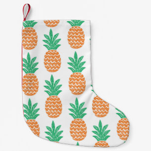 Ananas-Spiel: Fun Pattern Delight. Kleiner Weihnachtsstrumpf
