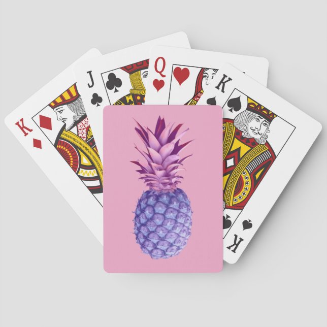 Ananas Spielkarten (Rückseite)