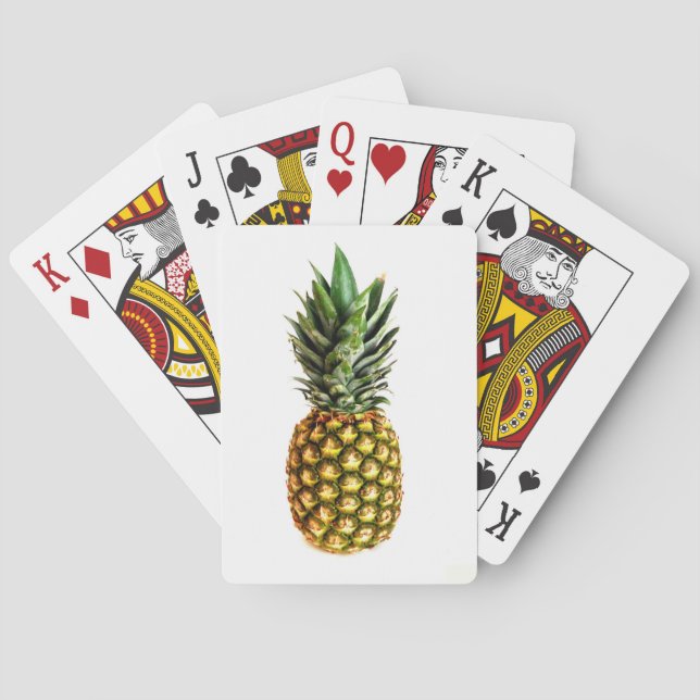 Ananas-Spielkarten Spielkarten (Rückseite)