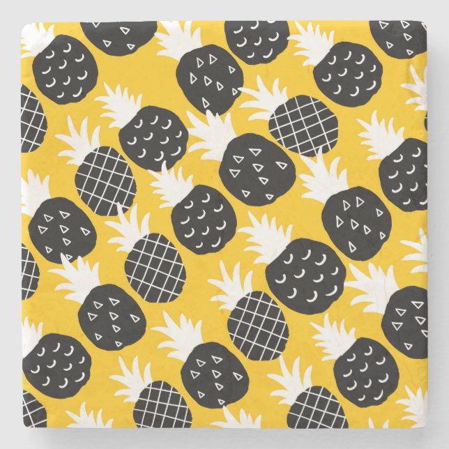 Ananas Steinuntersetzer (Vorderseite)