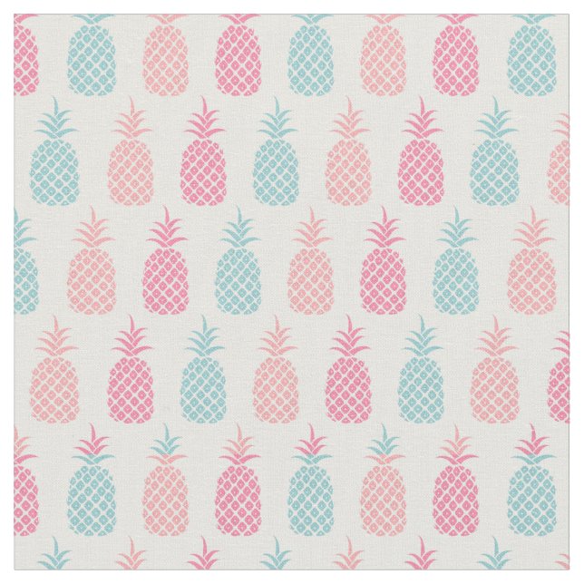 Ananas Stoff (Nahaufnahme)