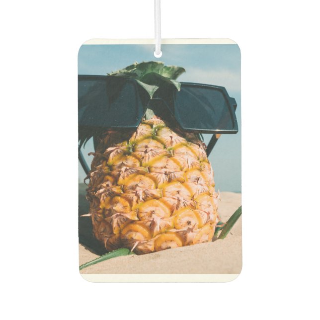 Ananas Strandfreasher Autolufterfrischer (Vorderseite)