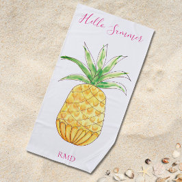 Ananas Strandtuch