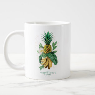 Ananas-Suite im Weißen Lotus Jumbo-Tasse
