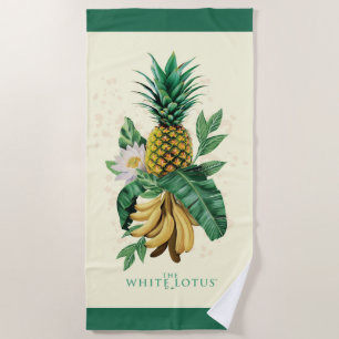 Ananas-Suite im Weißen Lotus Strandtuch