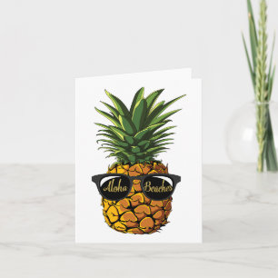 Ananas Sungles T Shirt Aloha Beaches Hawaiian H Karte