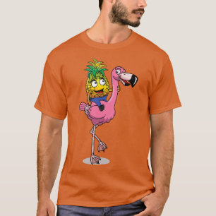 Ananas-Swingers auf Flamingo Swinging Swinger M T-Shirt