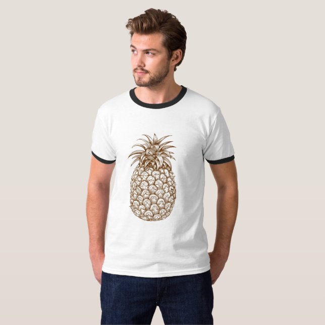 Ananas T-Shirt (Vorne ganz)