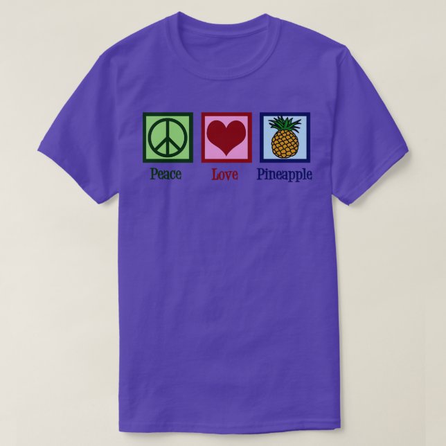 Ananas T-Shirt (Design vorne)