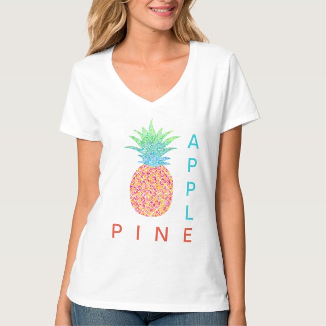 Ananas-T - Shirt (Vorderseite)