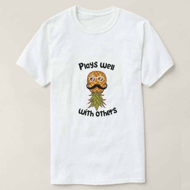 Ananas T-Shirt (Design vorne)