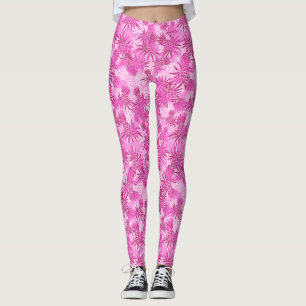 Ananas-Tarnmuster Hawaiian Tropical Leggings