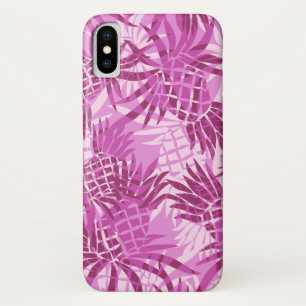 Ananas-Tarnmuster Hawaiian Tropical - Pink Case-Mate iPhone Hülle