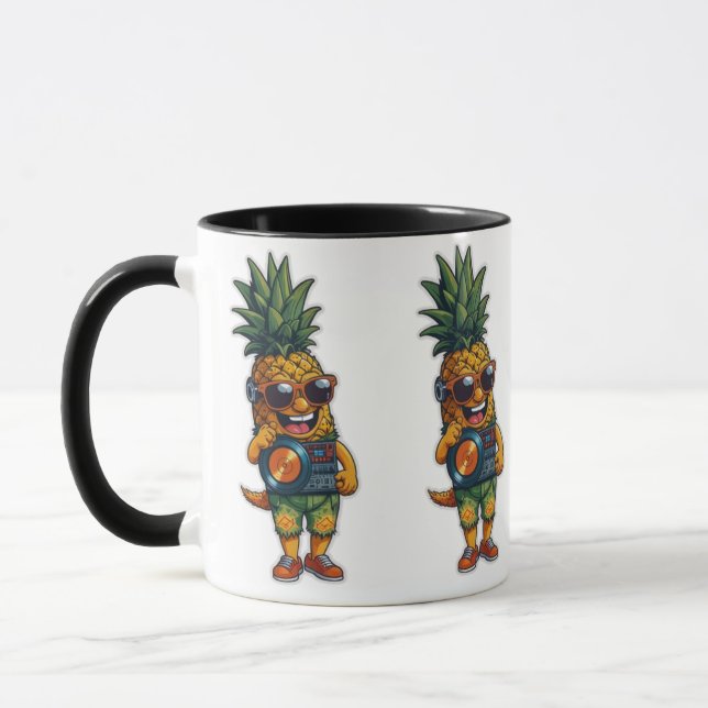 Ananas Tasse (Links)