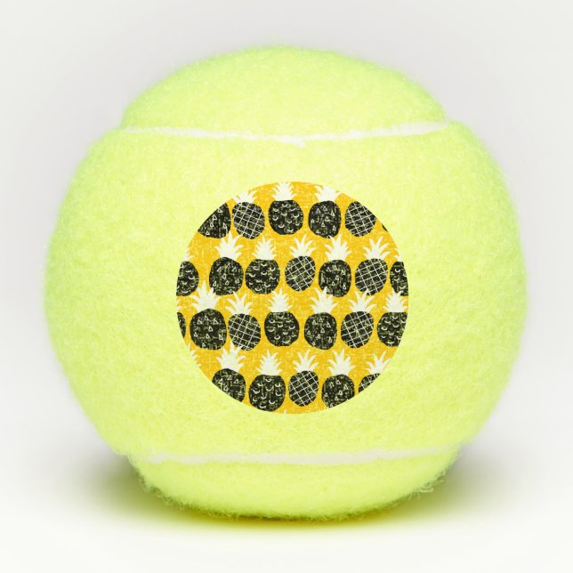 Ananas Tennisbälle (Vorderseite)