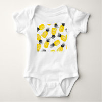 Ananas Textur, Vintages Sommermuster.