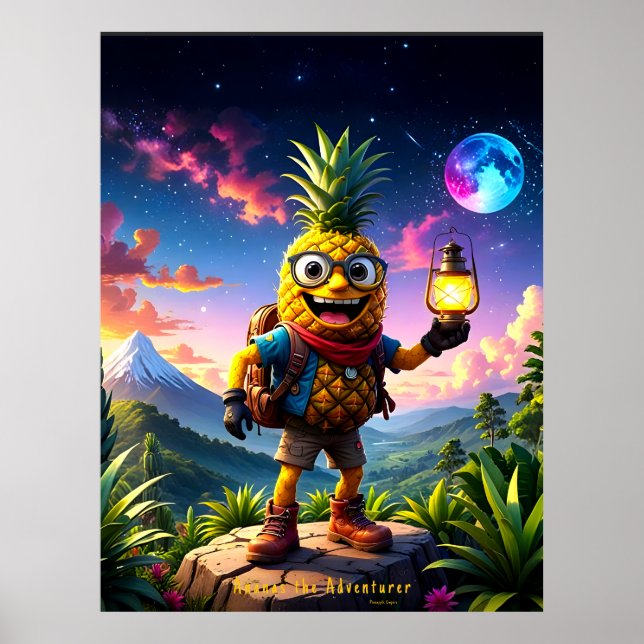Ananas the Adventurer - Ananas Empire Poster (Vorne)