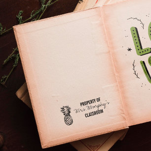 Ananas Thema - Lehrerstempel Gummistempel