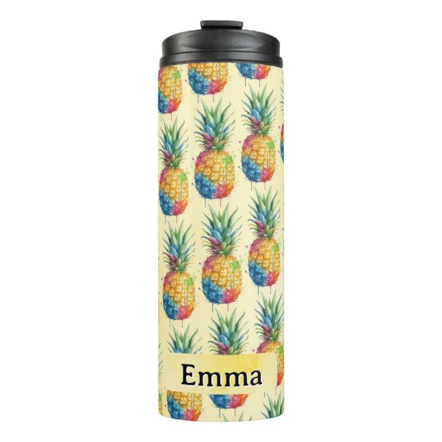 Ananas Thermosbecher (Vorderseite)
