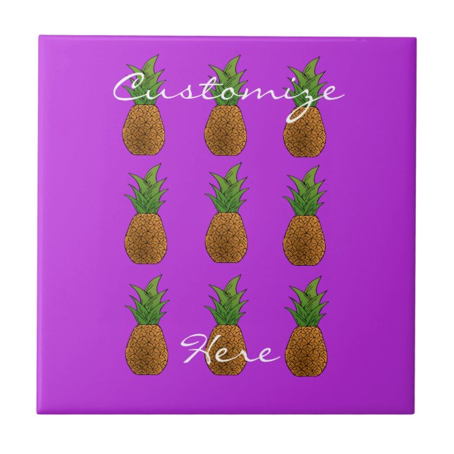 Ananas Thunder_Cove Fliese (Vorderseite)