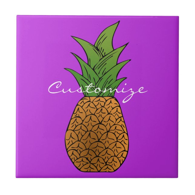 Ananas-Thunder_Cove Fliese (Vorderseite)