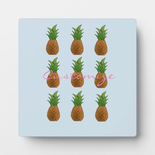 Ananas Thunder_Cove Fotoplatte (Vorderseite)