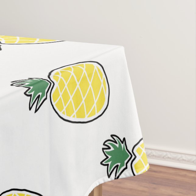 Ananas Tischdecke (Beispiel)