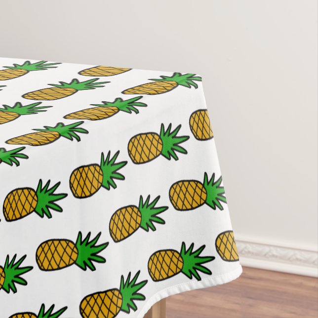 Ananas Tischdecke (Beispiel)