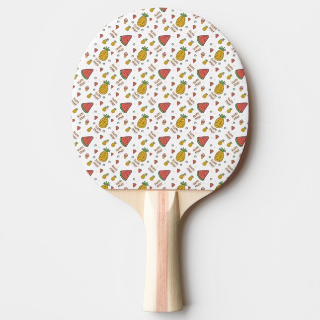 Ananas Tischtennis Schläger (Vorderseite)