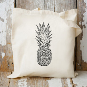Ananas Tote Tasche, Beachtote Tasche, Begrüßung Ta Tragetasche