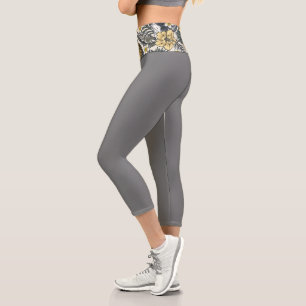 Ananas-Tropen Capri Leggings