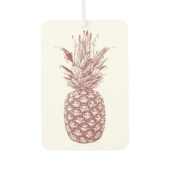 Ananas Tropical Air Freshener Autolufterfrischer (Vorderseite)