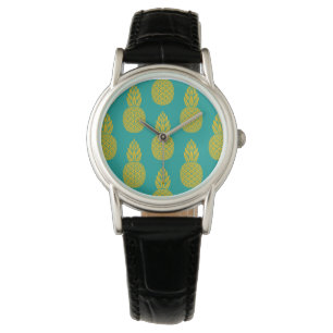 Ananas-tropische Frucht Armbanduhr