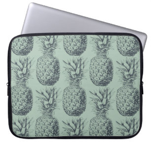 Ananas, tropische Fruchtmuster Laptopschutzhülle