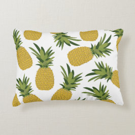 Ananas tropisches Fruchtmuster Dekokissen